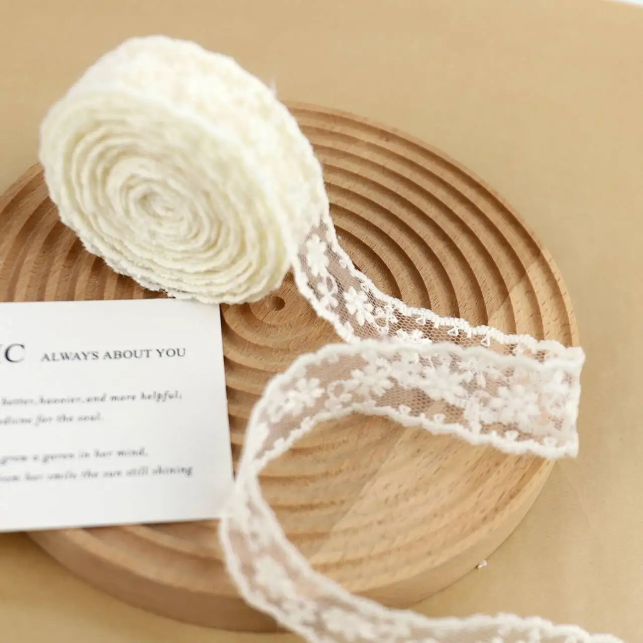 2/5/10 Yards White Floral Embroidered Lace Trim 2cm Polyester Mesh Ribbon for Dress Sewing Wedding Gift Wrapping DIY Crafts
