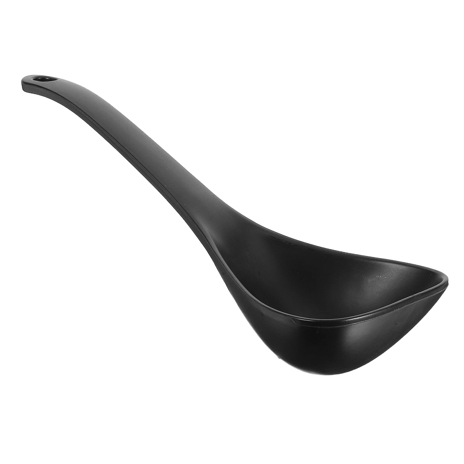 

Non Stick Metal Soup Spoons Kitchen Utensil Rice Cereal Chef Spoon Porridge Serving Heat Resistant Alloy Material Easy Clean