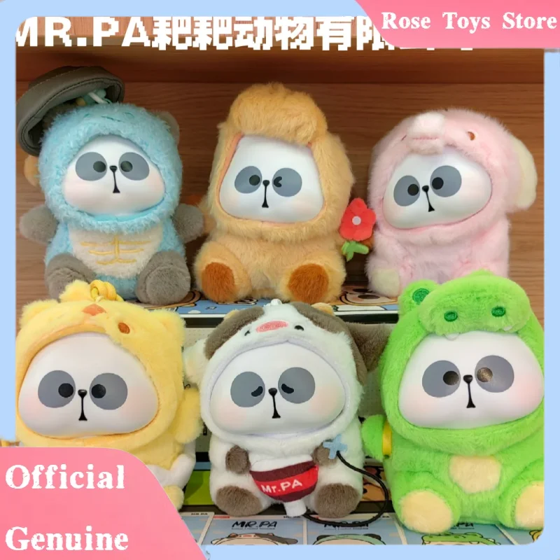 

Blind Box Mr.Pa Anima Limited Series Cute Anime Figure Model Peripheral Toy Mystery Box Cartoon Panda Desktop Collect Ornament