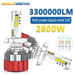 EAGLEVISION LED Deniz Feneri Araç 2800 W Yüksek Güçlü Projektör Far Canbus 12 v 24 v HB3 HB4 9012 H1 H4 H7 H11 H13