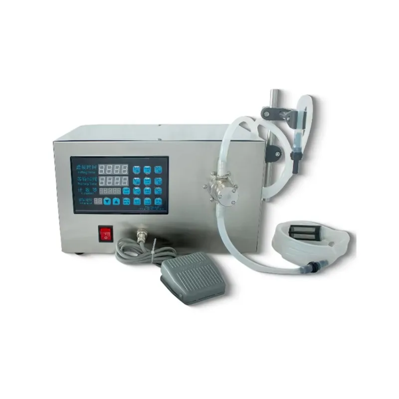 Small business semi-automatic liquid filling machine Beverage liquid filling machine