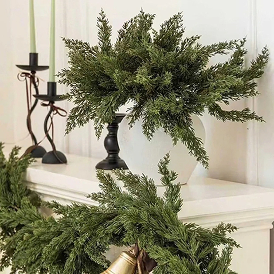 Künstliche Pflanze Blätter Weihnachtsbaum Party Home Zimmer gefälschte Dekoration Outdoor Hof Material Hochzeit Blume Foto Prop