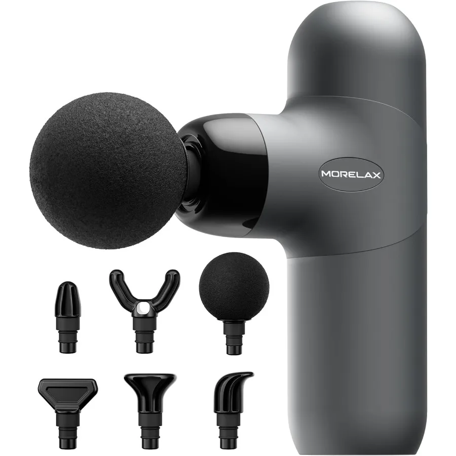 

Mini Massage Gun Deep Tissue Portable Percussion Muscle Massager for Whole Body Pain Relief Electric Handheld Sport Massager wi