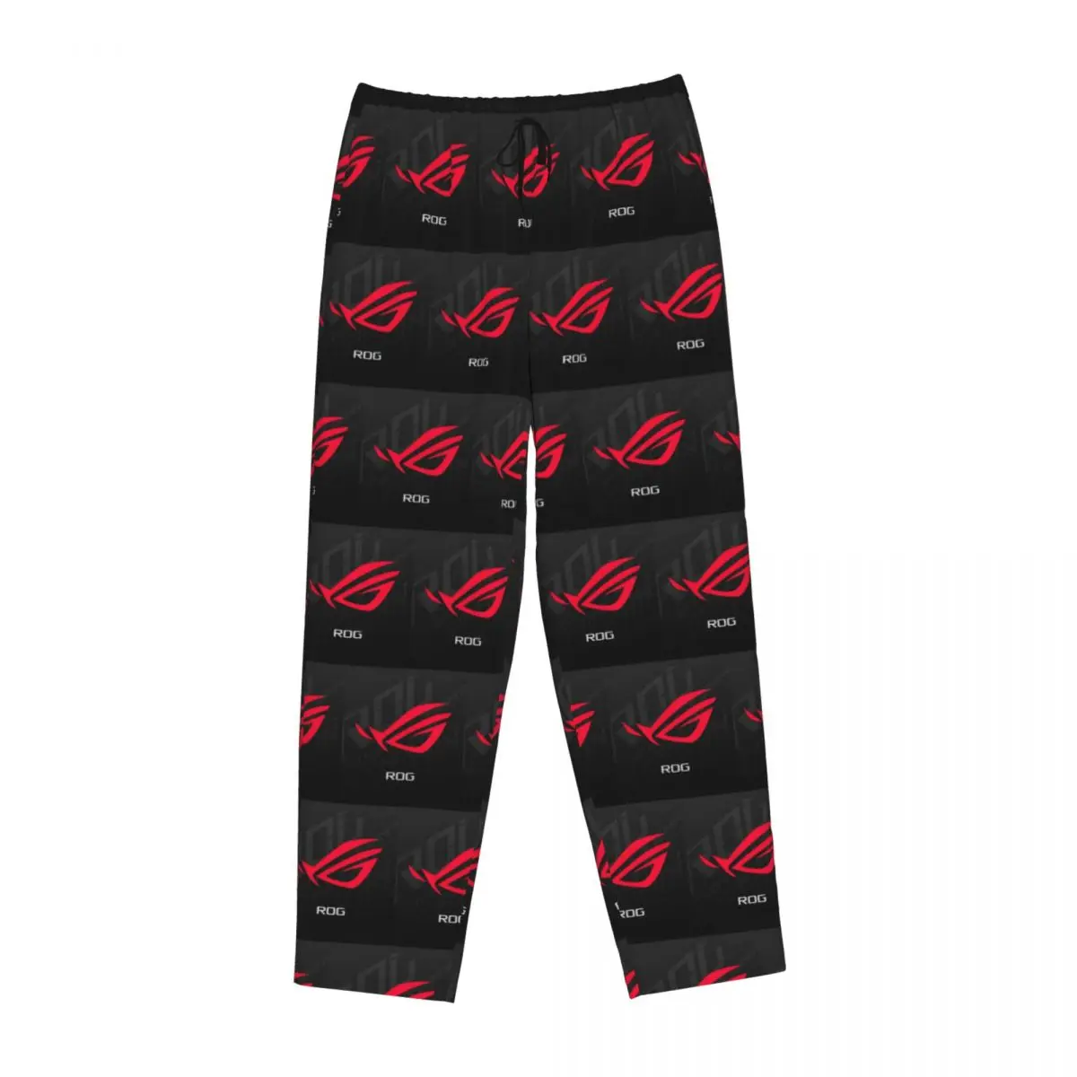 Custom Asus Rog Women Pajama Pants Lounge Sleep Sleepwear Bottoms with Pockets