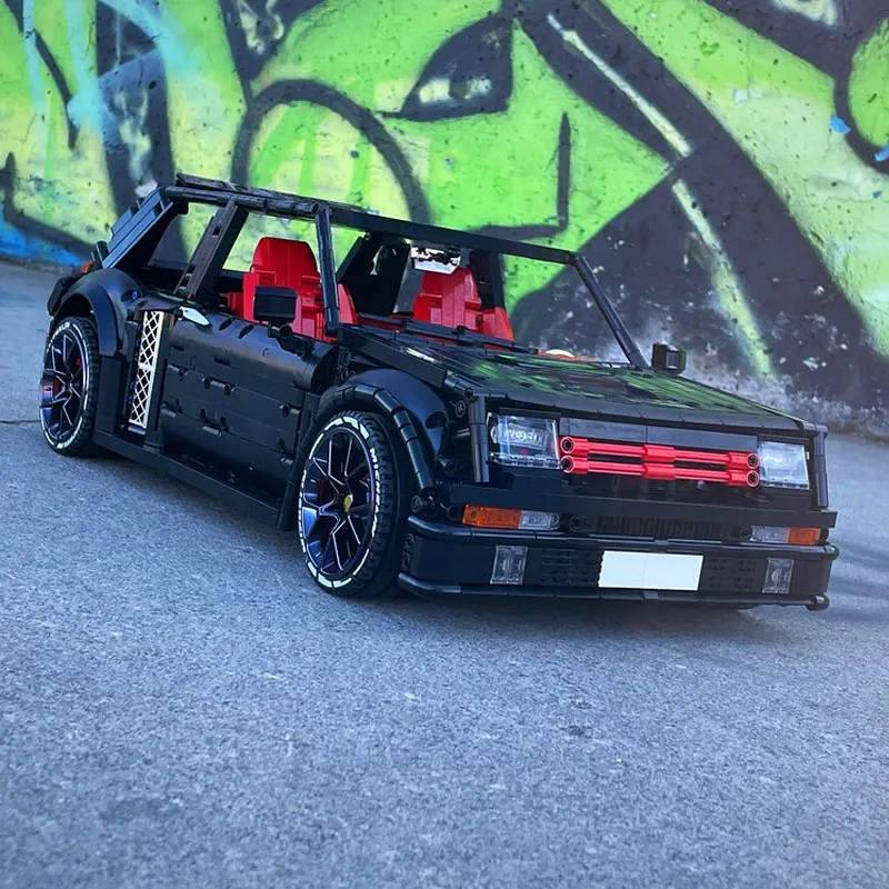 Classic City Racing R5 Turbo Sports Car MOC-115234 Supercar Two Colors 2992pcs Building Blocks Toy Birthday Gift Christmas Gift