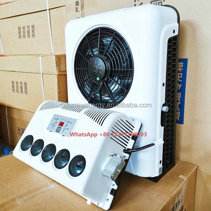 Electric AC Cooling Caravan Parking Air Conditioner 24V Tractor Air Conditioning 12V for Truck Cabin