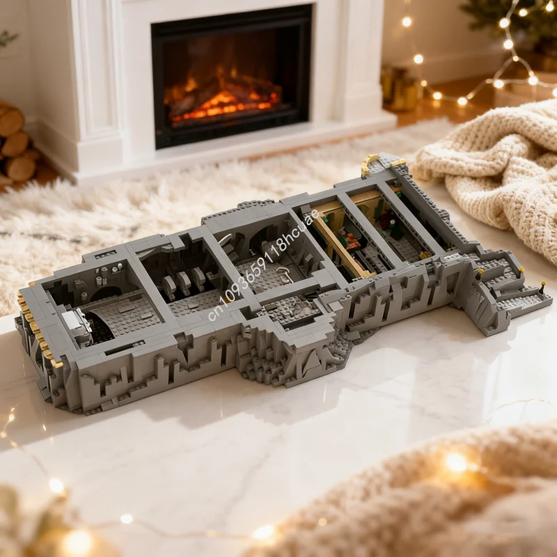 2037 قطعة MOC ثعبان الكهف ماجيك المدرسة وحدات MOCs نموذج اللبنات لتقوم بها بنفسك ألعاب الطوب الإبداعية الاطفال هدايا عيد الميلاد عيد الميلاد #1