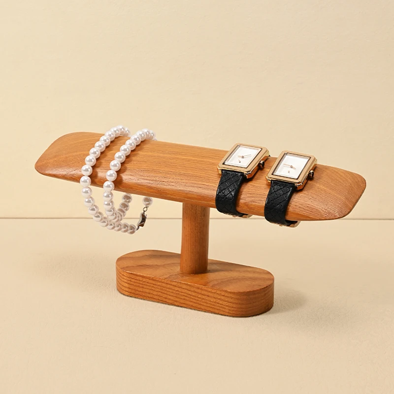 oirlv All-solid wood shelving, watch stand, jewelry display stand bracelet display exclusive original design jeweler organizer