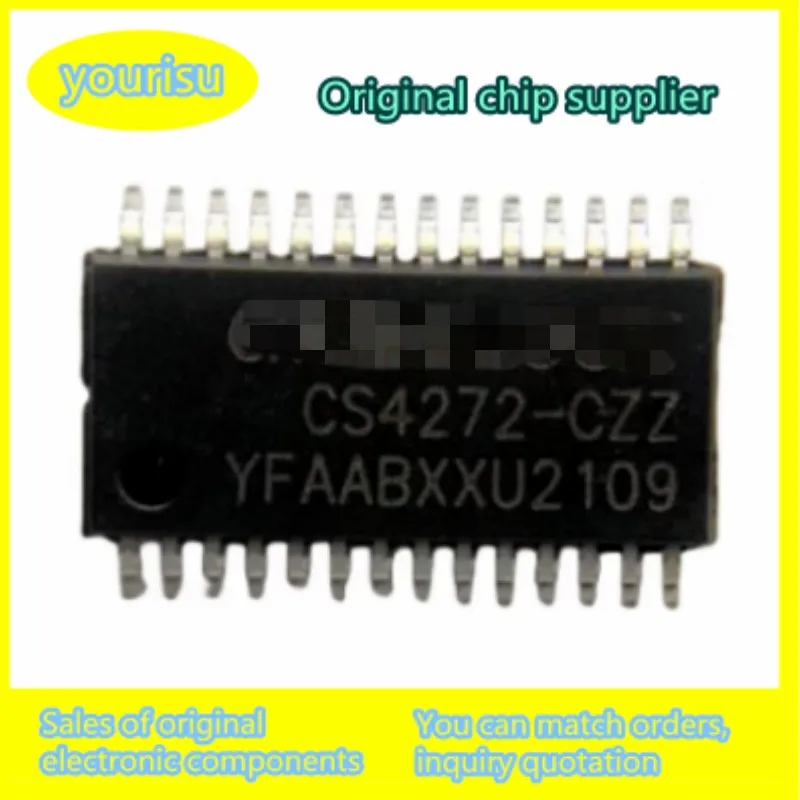 2Pcs/Lot CS4272-CZZ CS4272-CZ CS4272 IC CODEC AUD 24BIT 114DB 28TSSOP Chip