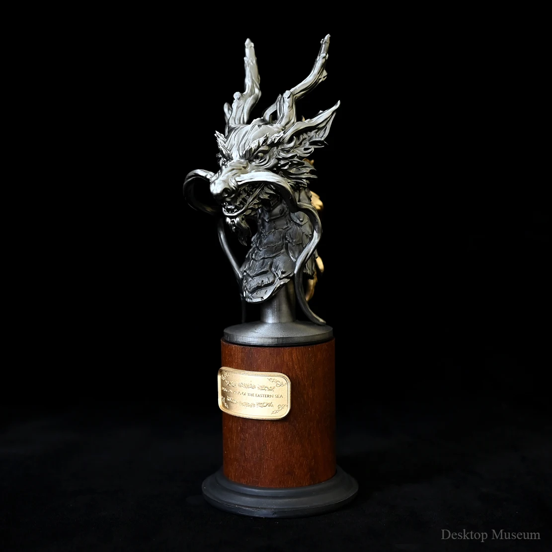 200MM desktop decoration resin ornament Donghai Dragon King bust LTCP-401