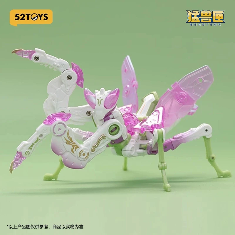ของเล่นสะสม BEASTBOX ของแท้จากอนิเมะ รุ่น Lotus mantis กล่องสุ่ม ของเล่นแปลงร่าง โมเดลแอคชั่นฟิกเกอร์อนิเมะ
