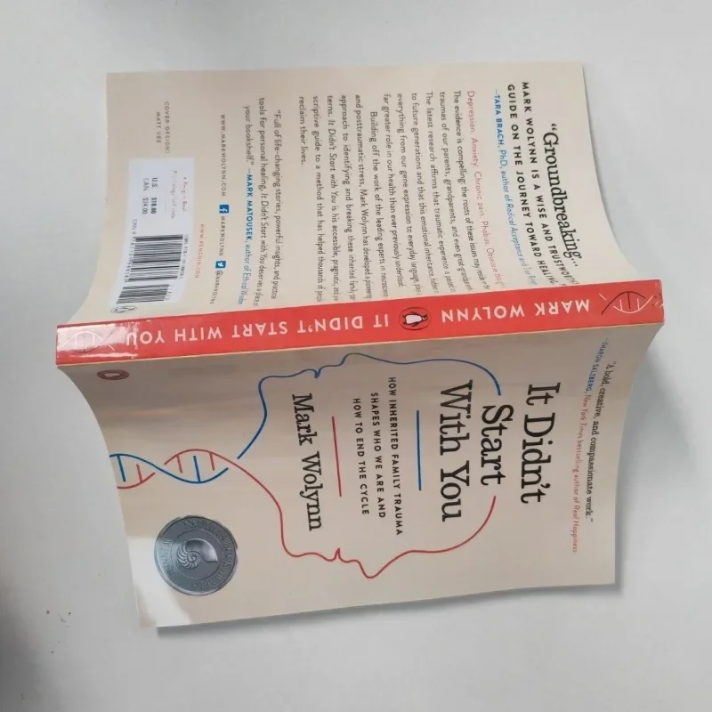 It Didn't Start with You By Mark Wolynn How Inherited Family Trauma Shapes Who We Are and How To End The Cycle Paperback Book