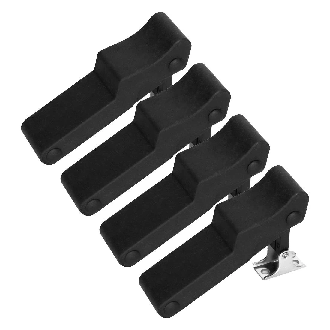 4X Flexible Soft Black Rubber Draw Latch For Cooler, Boat Compartment,Cargo Box For Polaris Sportsman 7081927
