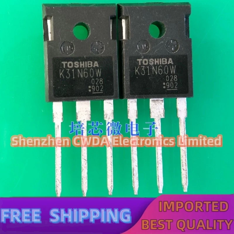 10PCS-20PCS TK31N60W K31N60W MOS TO-247 31A/600V Op Voorraad Kan Worden Gekocht