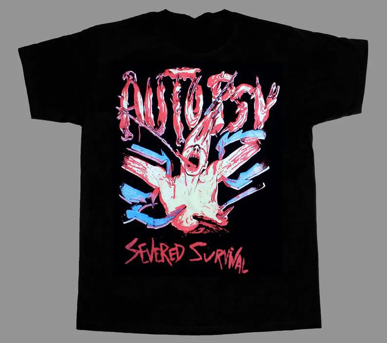 Rare Autopsy Band Short Sleeve Black All size T-Shirt Unisex GC134