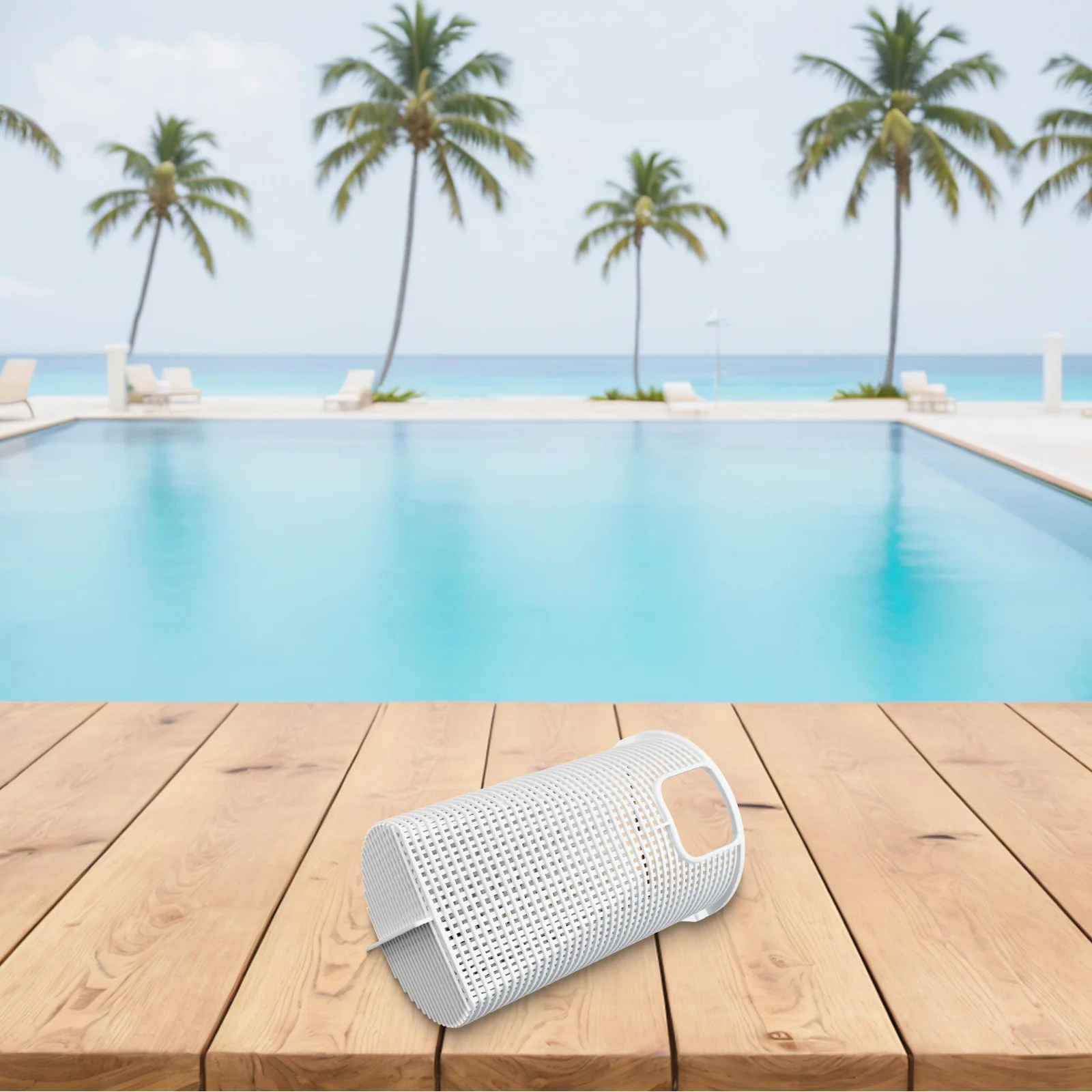 

Простая установка, прочная корзина для сбора мелкого и крупного мусора, разработанная для легкой замены, совместима с Hayward Super 2.