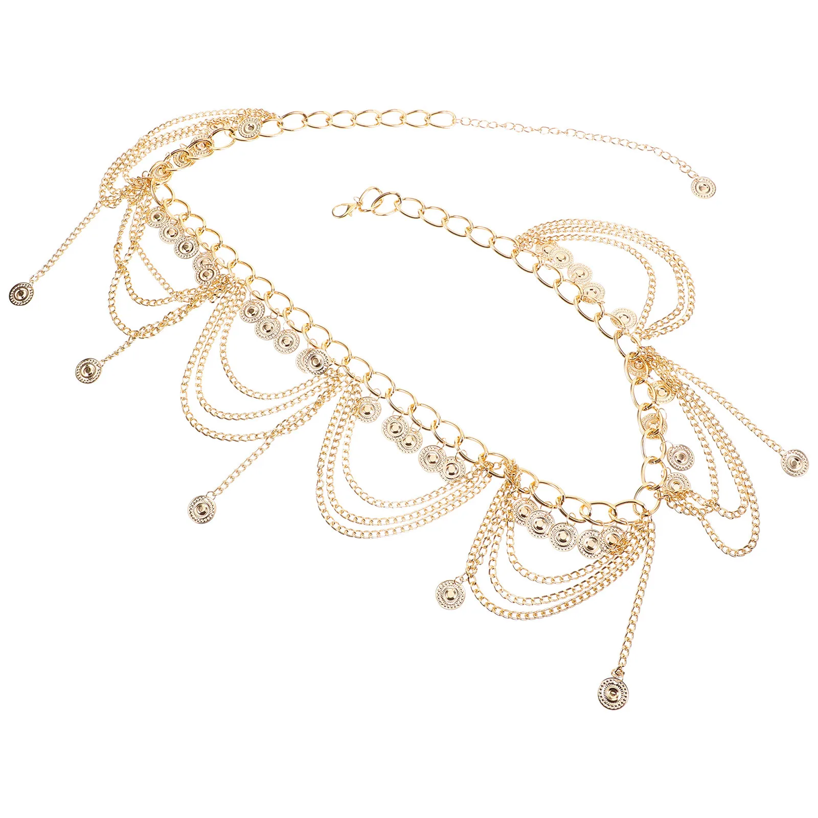 

Belly Waist Chain Tassel Zinc Alloy Cool Stylish Summer Beach Festival Body Chain for Women Women Waist Belt Body Chains