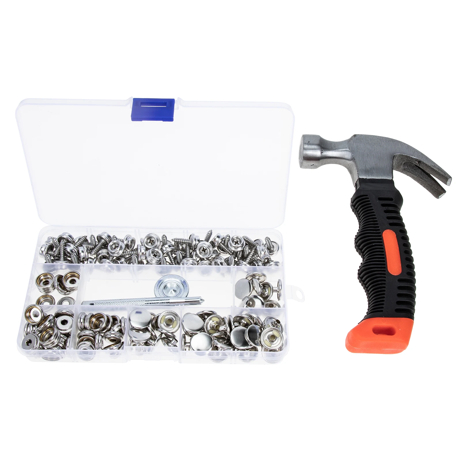 

1 set Stainless Steel Heavy Duty 304 Copper Coated Anti Rust Canvas Boat Cover Fasteners Kit Canvas Hardware