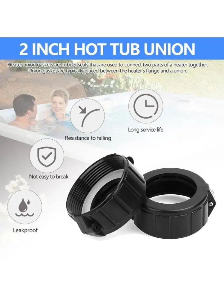 

Split Nut Connection For Hot Tub Heaters Tube Complete Assembly With Mounting Screws And Sealing Component