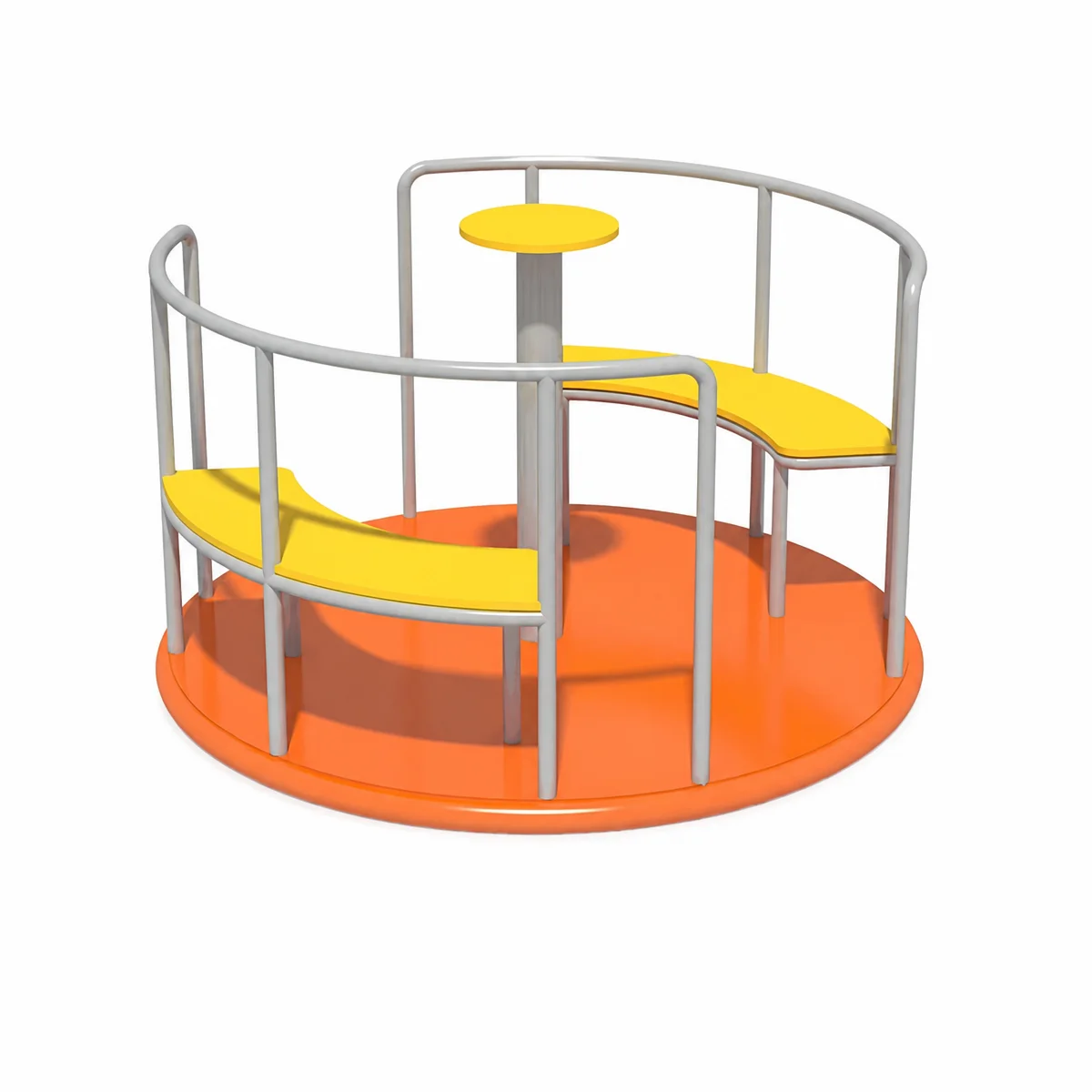 SageDelightRides Customized Outdoor Playground Equipment Carousel Kids LLDPE Steel School Park Wholesale