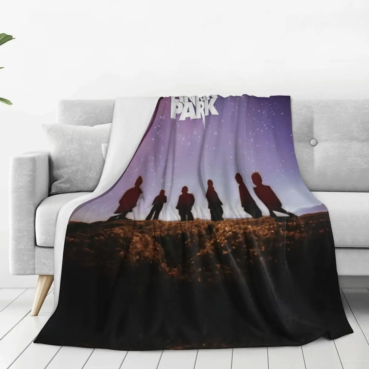 LinkinParks Logo Merch Blanket Ultra Soft Throw Blankets for Living Room Band Multi-size Throws And Blankets