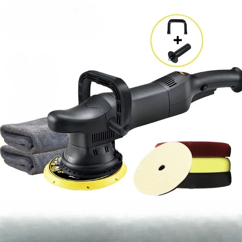 Car polishing machine 6-inch disc double-action automatic polishing machine 6-speed variable speed polishing and waxing machine