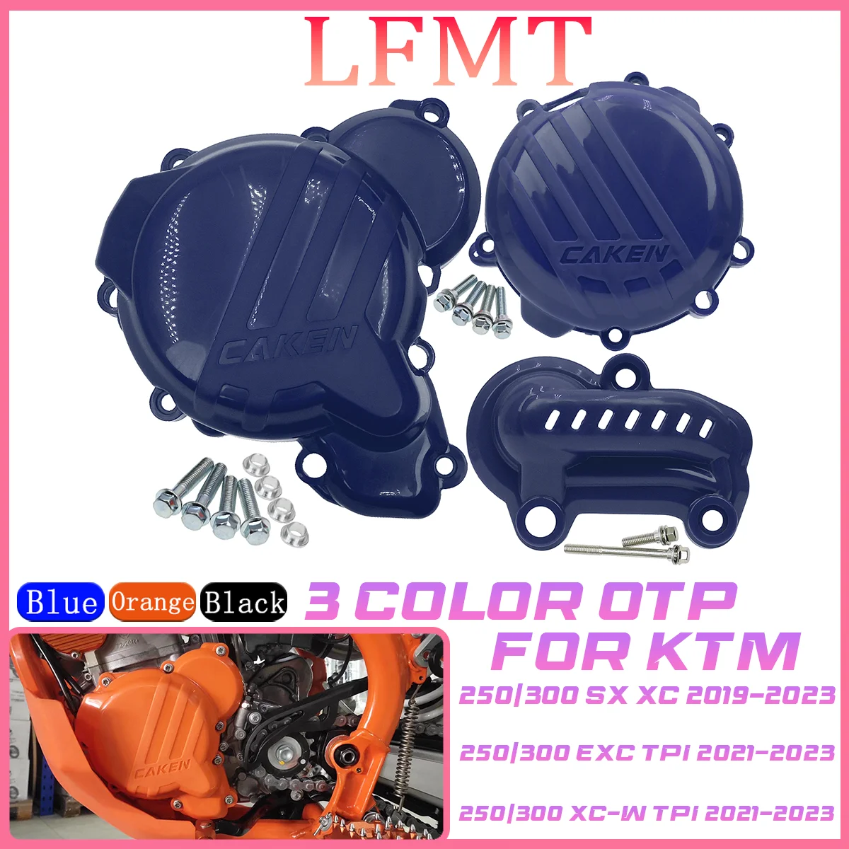 

For KTM EXC250 EXC300 TPI SX XCW For Husqvarna TC TE 250 300 Motorcycle Engine Clutch Protector Ignition Guard Water Pump Cover