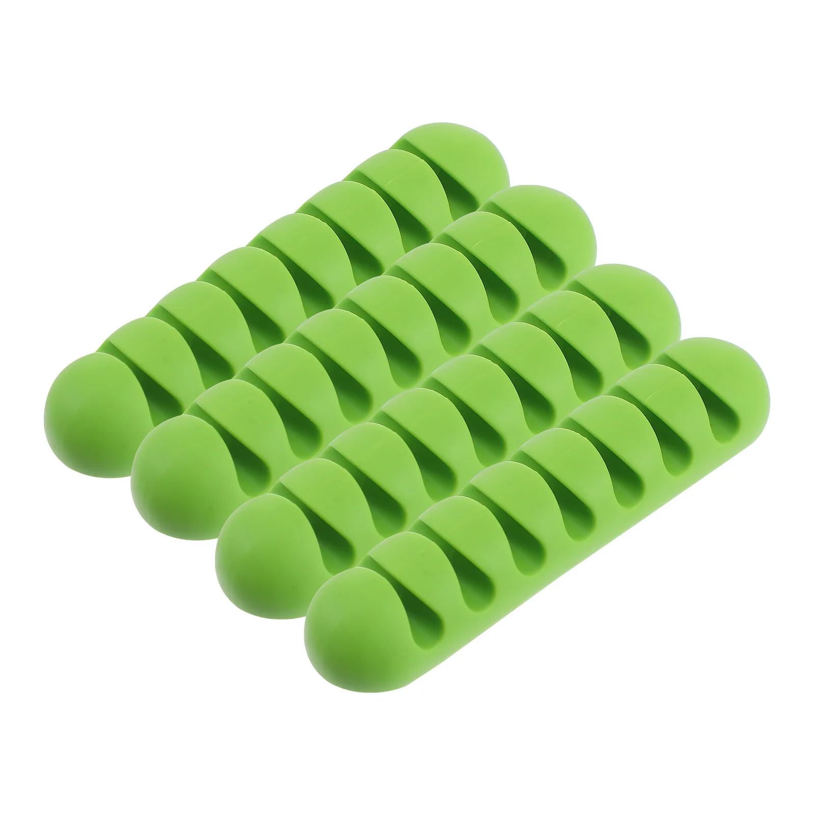 

4Pcs High Strength Cable Managements Small Lightweight Cord Organizer for Tabletop Cable Organizer Cord Organizing Tools