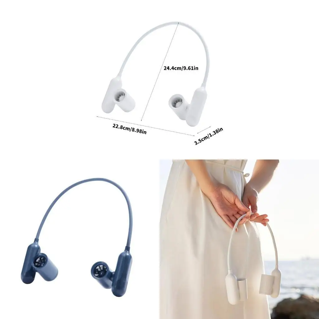 

19qe скручиваемого вентиляционного охлаждающего вентилятора Перезаряжаемый вентилятор с 3 регулируемыми настройками скорости ABS