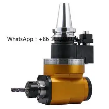 

CNC Machining Center Side Milling Head Horizontal 90° BT40 BT50 Angle Head Right Angle Milling Head
