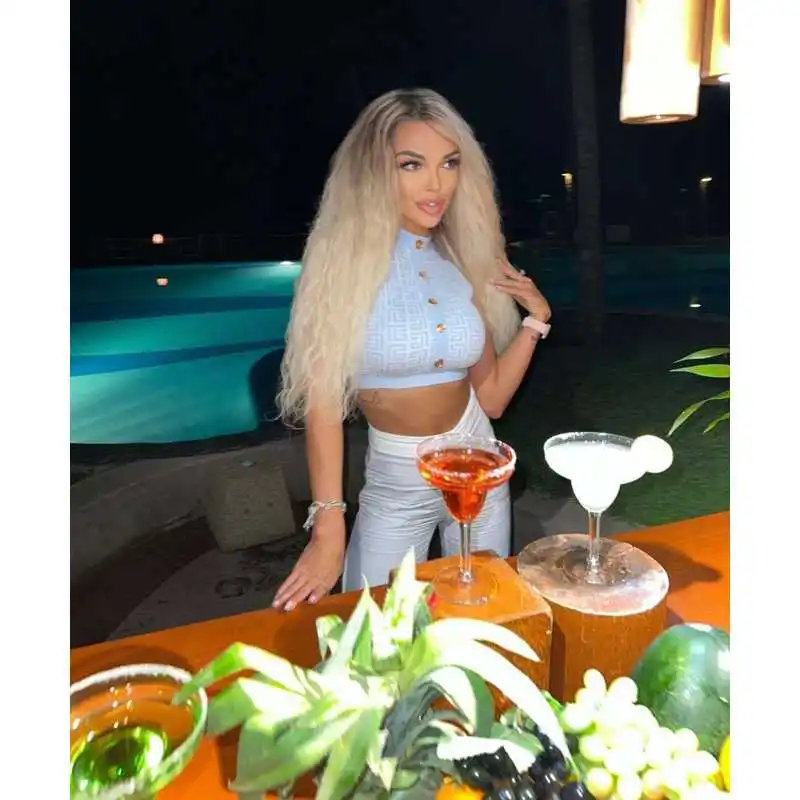 تنورة منقوشة بقصة ضيقة للنساء مقاس كبير، تصميم جاكار مثير غير رسمي، مجموعة تي شيرت أنيقة قابلة للتنشيب، مجموعة شتوية لـ M...