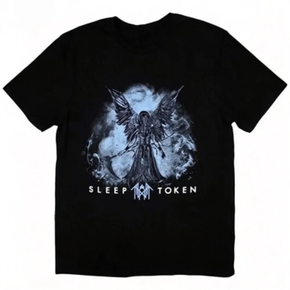 Progressive Metal Band Sleep Token Unisex Vintage Funny Men Unisex Graphic Cotton Casual Distressed T-Shirt Clothes Top Tee Gift
