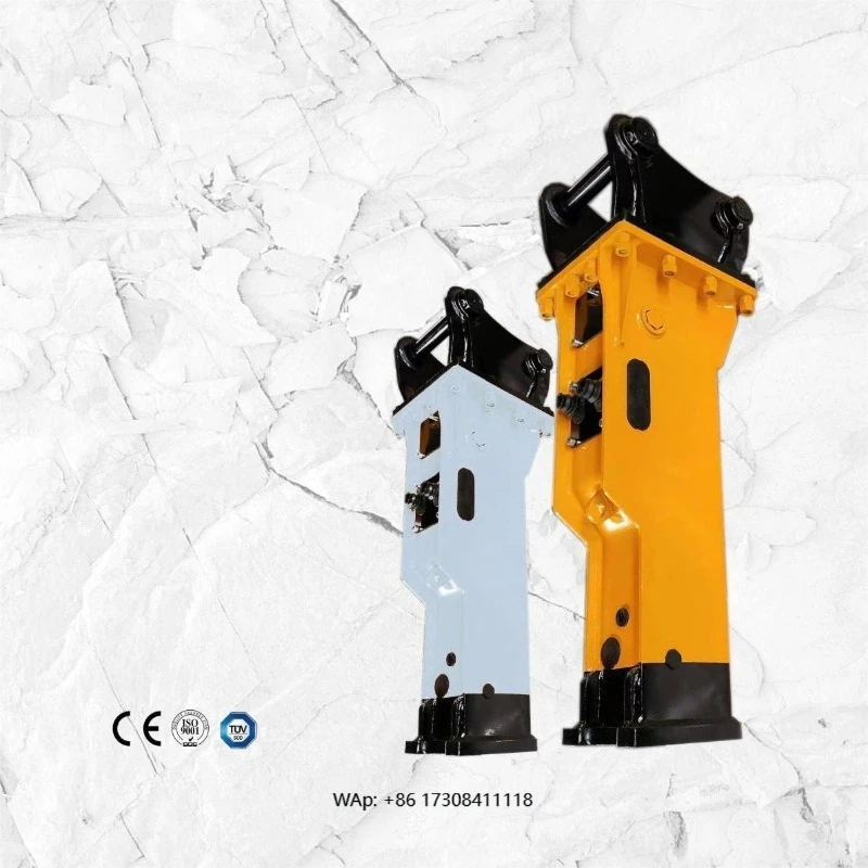 Hydraulic Breaker Hammer Excavator Rock Concrete Demolition Attachment Heavy Duty Pump Construction Mining Equipment