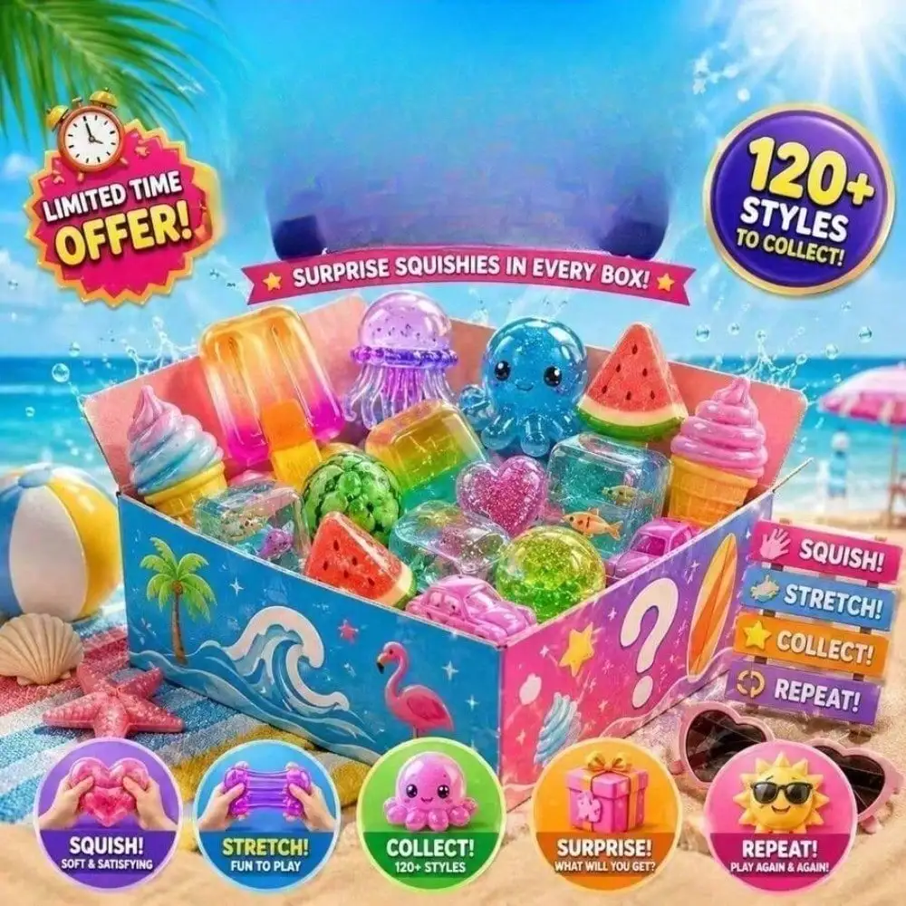 

100++Seasonal Limited Squishy Blind Box Season Theme Slow Rising Relevant Stress Toy SetSkin-Friendly Soft MaterialDesk toy