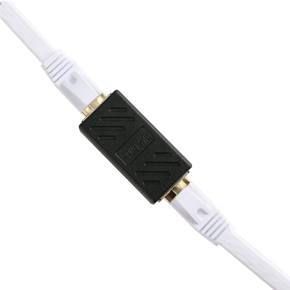 

5Pcs Ethernet Cable Inline Coupler Female to Female Shielded Connector Adapter for Cat5e Cat6 Cat7 Network Cable