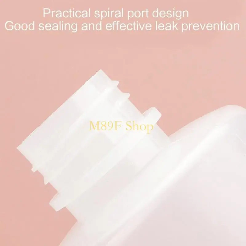 M89F 250/500ml Beauty Eyelash TattooGrafted Eyelashes Curved Mouth Pot False Eyelash Assisted Cleaning Bottle TattooSupplies