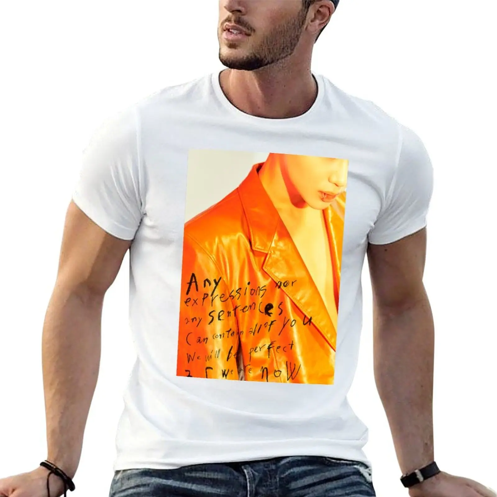 SHINee TAEMIN MOVE T-Shirt customs vintage Men's t-shirt