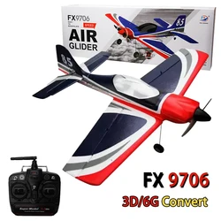 Fx9706 Remote Control Aircraft Five Channel Bull Fighter Fixed Wing Aircraft Model Foam Glider Plane Toy For Child RC
