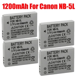 1200mAh Camera Battery NB 5L NB5L nb-5l For Canon IXUS 800 IS 850 900 TI 950 960 970 980 S110 SX200 SX210 SX220 Batteries