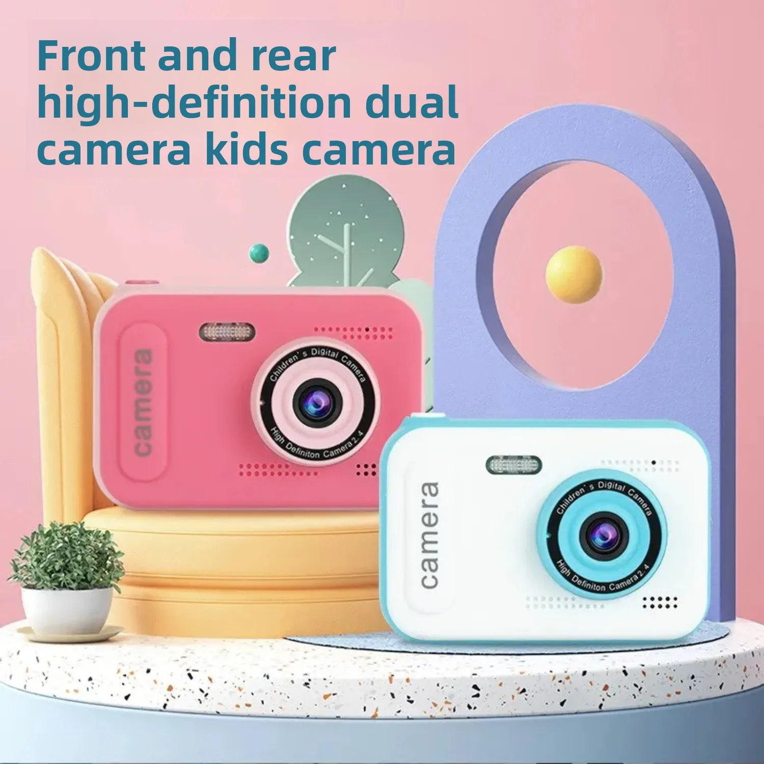 Digital Camera High Definition Sports Action Cam for Kids Teens Beginners Portable Mini Video Recorder Photography Gift