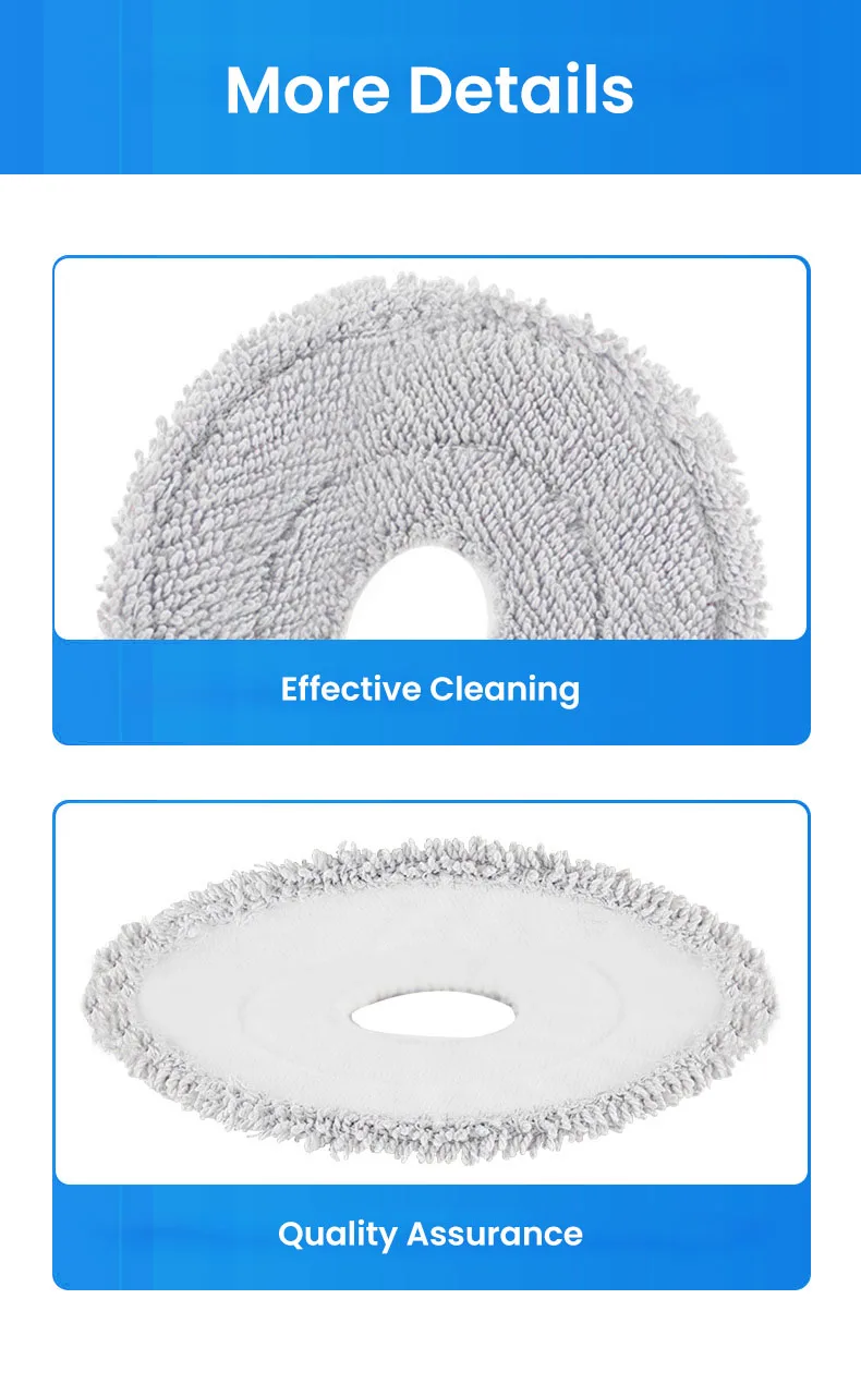 للبحث عن X10 Series Mop S10 Series W10 Series Sweeper Accessories رمادي مركب خرقة