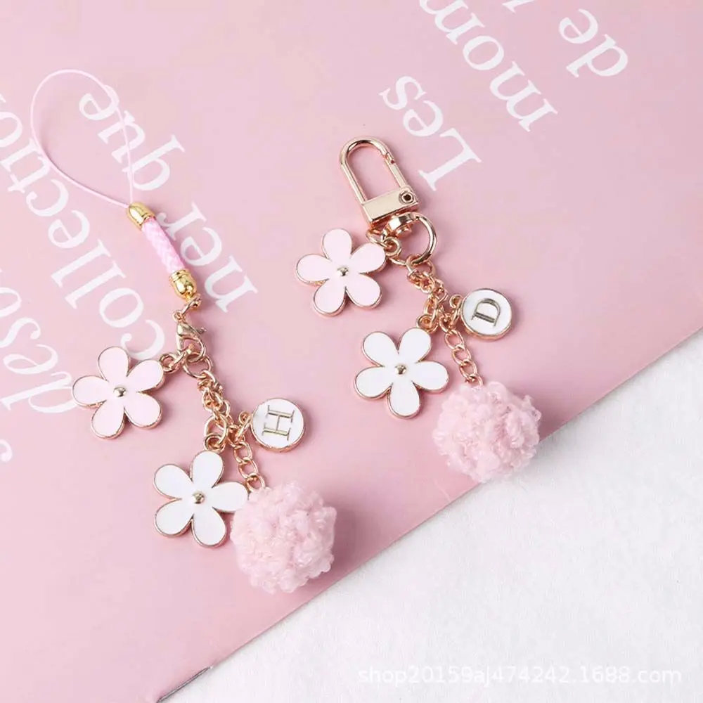 

Key Ring Flower Accessories Hanging Cord Mobile Phone Strap Mobile Phone Lanyard Keychain Cell Phone Lanyard