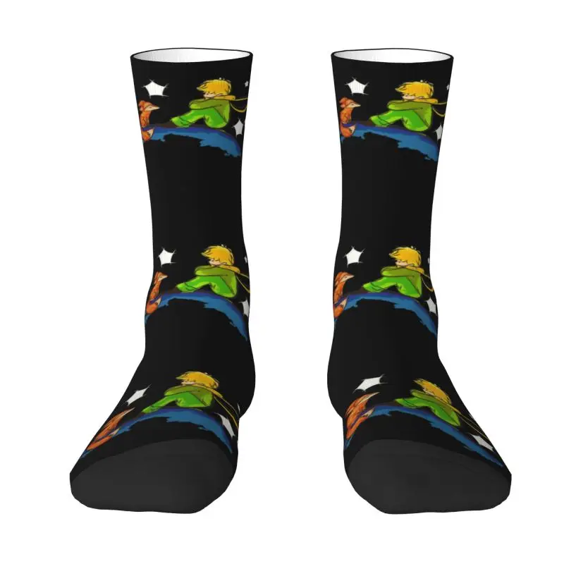 Die kleinen Prinz Männer Crew Socken Unisex lustige 3D gedruckt Le Petit Prince Kleid Socken