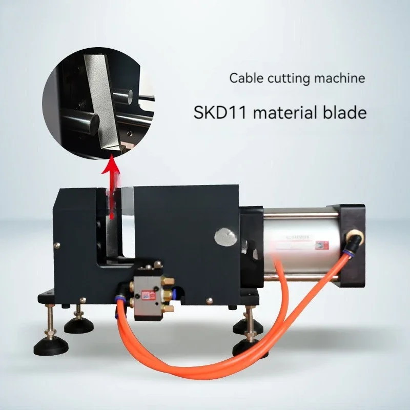 Small Pneumatic Electric Type Cutting Knife Tool, Thick Cable And Wire Tangent Machine, Wiring Harness Cutting Machine 220V