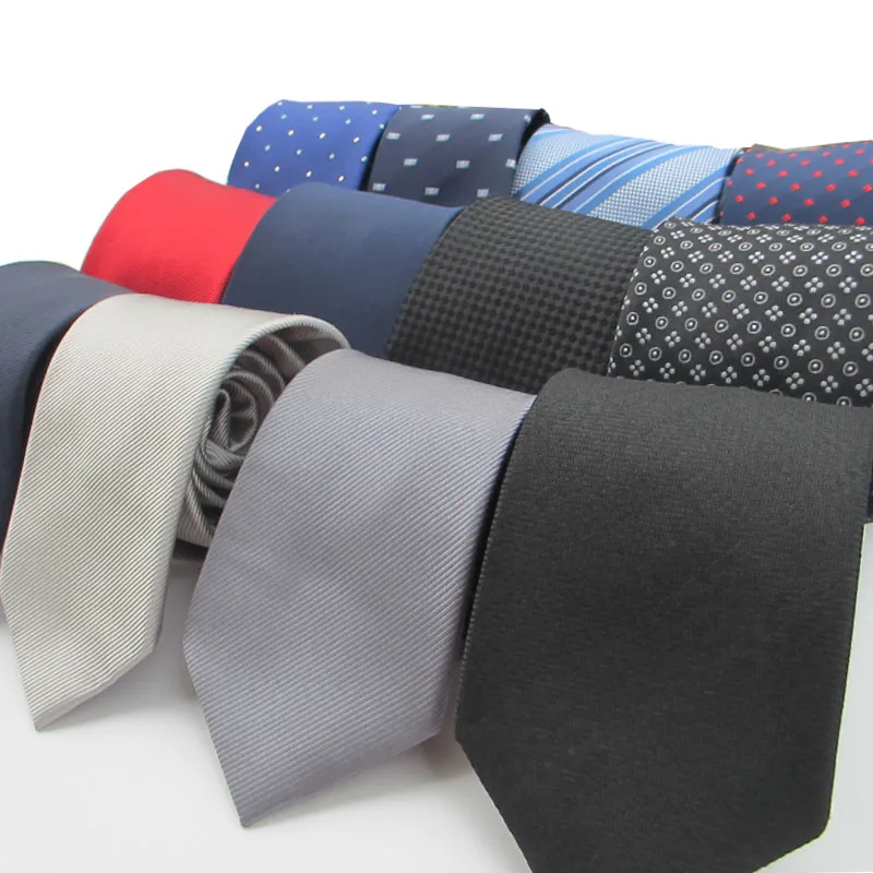 

Повседневные галстуки с абстрактными горошками в полоску, однотонные 100% натуральный шелк, жаккардовые тканые модные вечерние мужские галстуки, аксессуары для рубашек