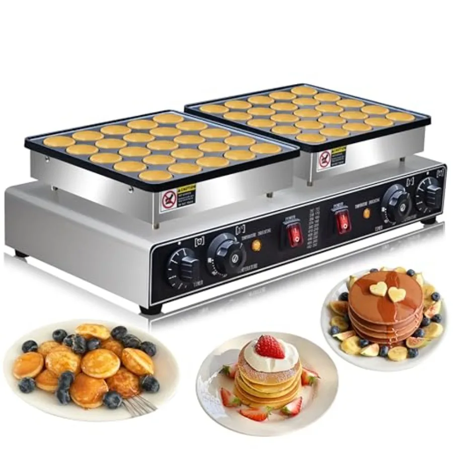 1900W Electric Mini Pancake Maker for Homemade Treats