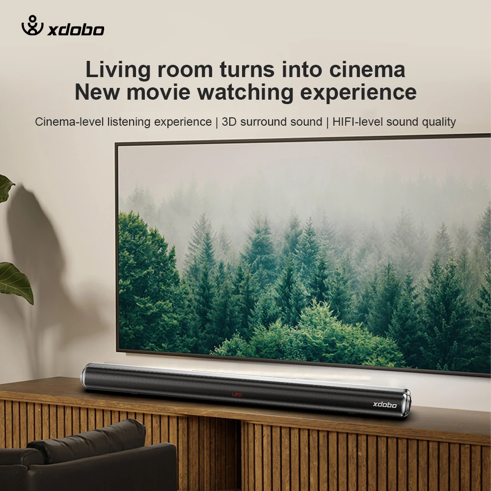 

XDOBO Home 1978 II 80W High Power TV Bluetooth Speaker Home Theater Echo Wall Living Room Sound Overlord Audience Sound System