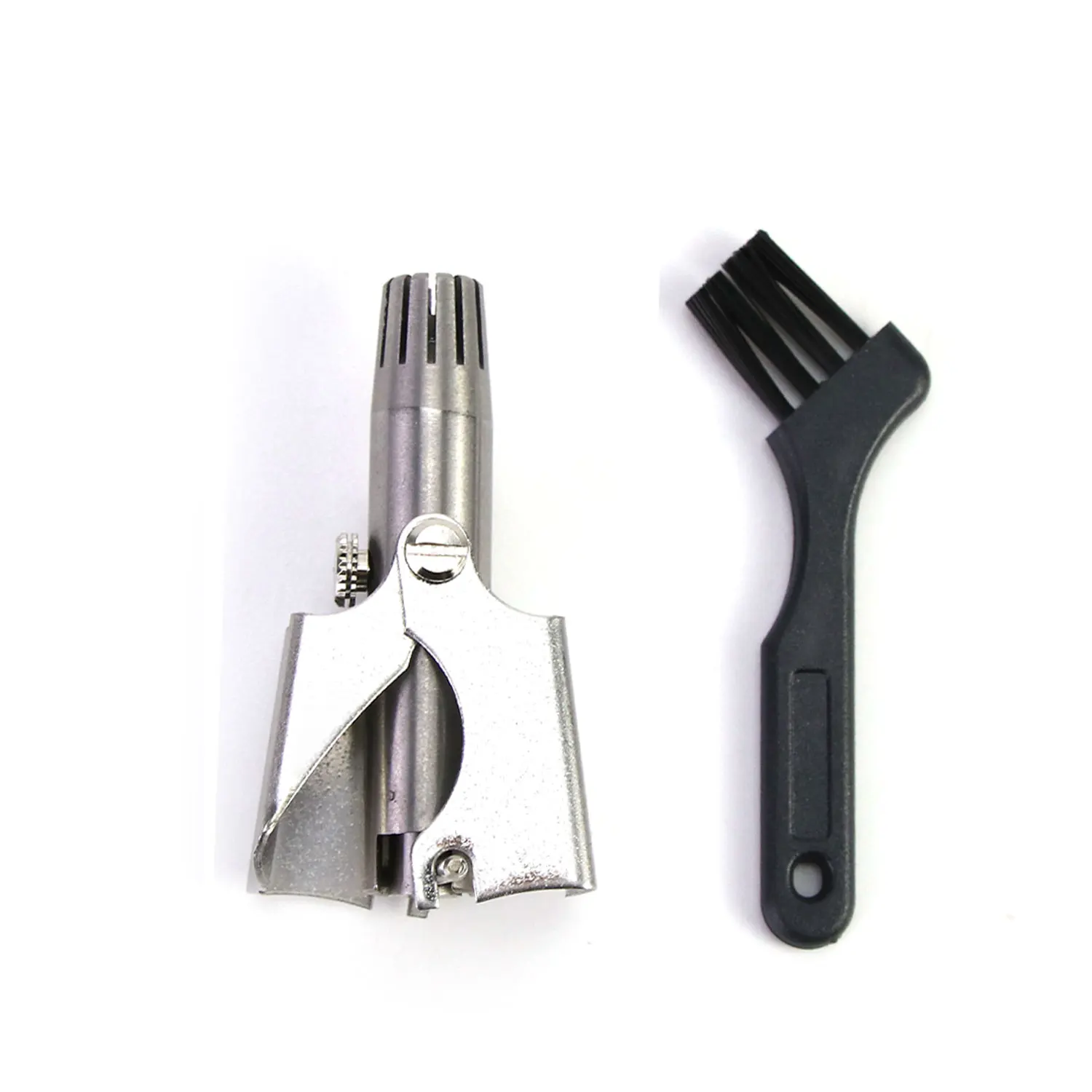 QSHAVE Stainless Steel Ear Nose Trimmer Razor Safety Care Beauty Nose Manual Body Trim Washable Nose Hair Tool Men And Women