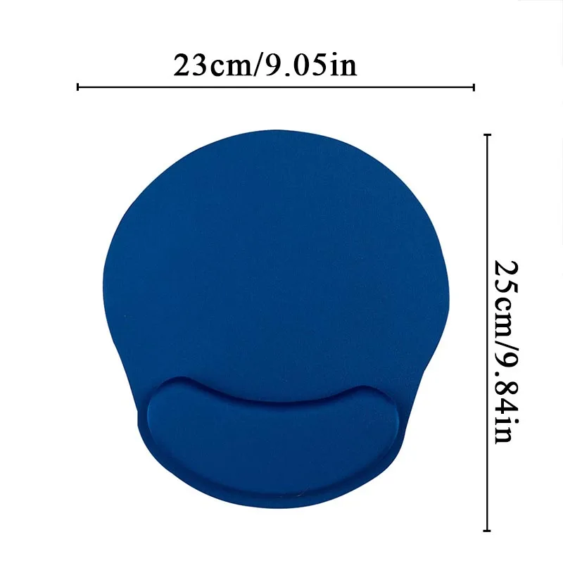 Ergonomic Wrist Rest Mouse Pad Solid Wrist Guard Support Pad Non-Slip Office Guard Mouse Mat Soft Mousepad For Game Computer