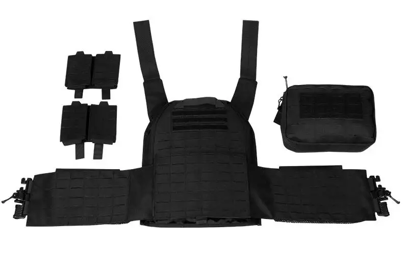 Kamizelka Ranger Green Plate Carrier Tactico z szybkozłączką Security Molle Chaleco Tactico Bandolier Laser Cut Vest